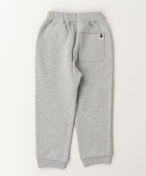 A BATHING APE(アベイシングエイプ)の「BABY MILO SWEAT PANTS(スウェットパンツ・キッズ・グレー/ネイビー・120/90/100/140/130/110)」の7枚目の写真