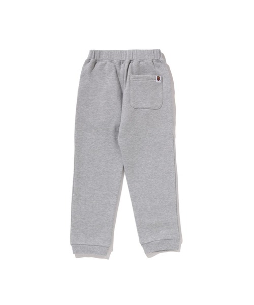 A BATHING APE(アベイシングエイプ)の「BABY MILO SWEAT PANTS(スウェットパンツ・キッズ・グレー/ネイビー・120/90/100/140/130/110)」の3枚目の写真