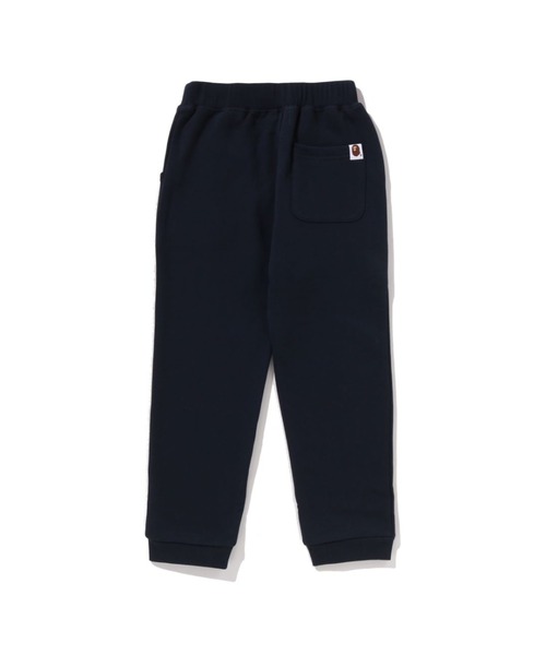 A BATHING APE(アベイシングエイプ)の「BABY MILO SWEAT PANTS(スウェットパンツ・キッズ・グレー/ネイビー・120/90/100/140/130/110)」の4枚目の写真