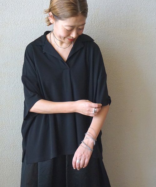 #ジャーナルスタンダードラックス エアーシャツ 追加》リラックスプルオーバーシャツ（Tシャツ/カットソー