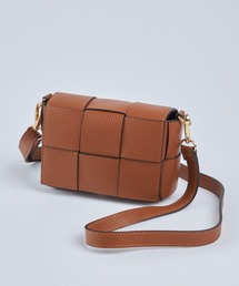 INED（イネド）の「スクエアメッシュメタリックショルダーバッグ《MARLON》（ショルダーバッグ）」