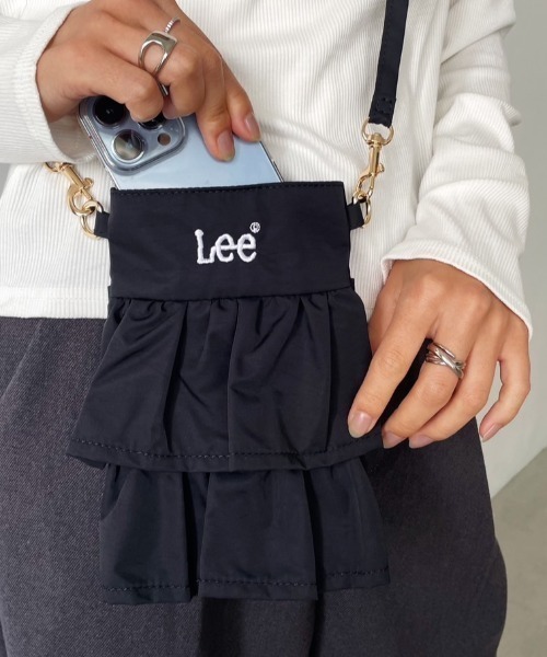 Lee(リー)の「Lee/リー フリル ミニショルダー/スマホショルダー/バレエコア ティアード(ショルダーバッグ・レディース・ブラック/アニマル/オフホワイト・FREE)」の21枚目の写真
