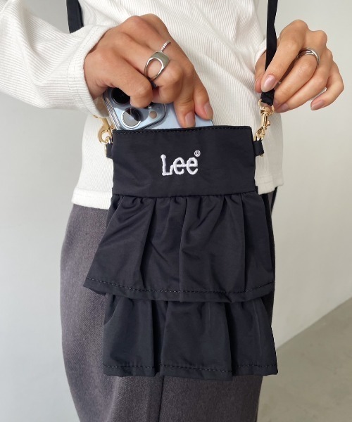 Lee(リー)の「Lee/リー フリル ミニショルダー/スマホショルダー/バレエコア ティアード(ショルダーバッグ・レディース・ブラック/アニマル/オフホワイト・FREE)」の19枚目の写真