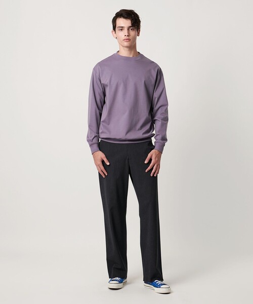 UNITED ARROWS（ユナイテッドアローズ）の「トロピカル ストライプ モダンイージー パンツ（その他パンツ・メンズ・ネイビー・XL/S/L/M）」の3枚目の写真