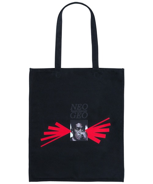 MEDICOM TOY(メディコムトイ)の「MLE 坂本龍一 「NEO GEO」 TOTE BAG(トートバッグ・メンズ・ブラック・FREE)」の2枚目の写真