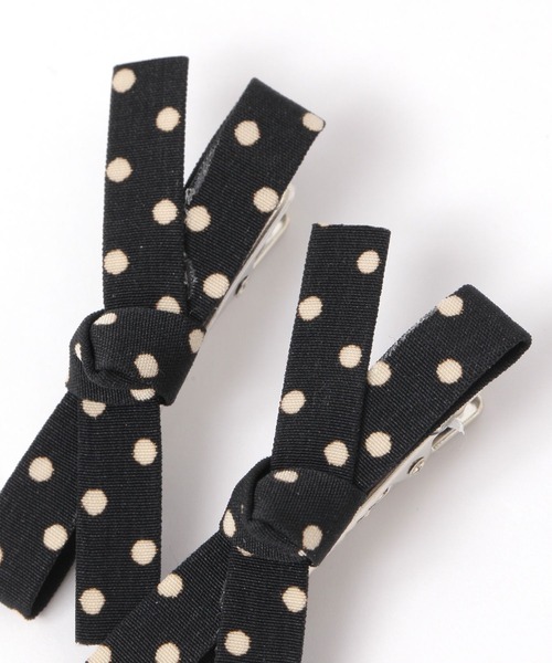 Heather（ヘザー）の「ドットヘアピン2PSET　596256（ヘアピン・レディース・ホワイト/ブラック・ONE SIZE）」の4枚目の写真