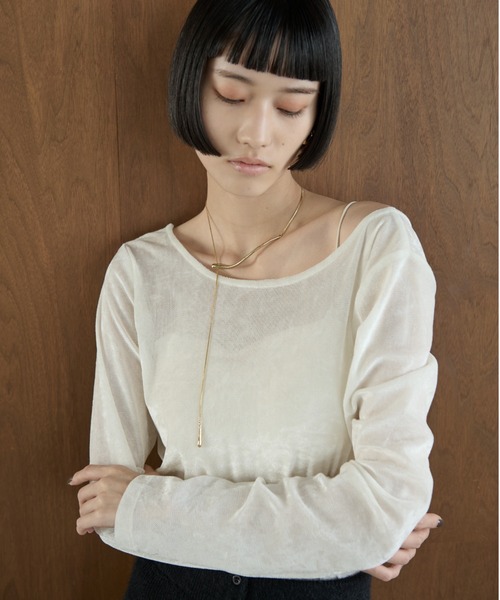 AIC.（エーアイシー）の「【再入荷】スライドウェーブネックレス（ネックレス・レディース・シルバー/ゴールド・FREE）」の8枚目の写真