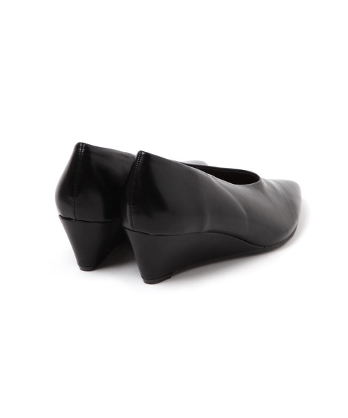 LEPSIM（レプシィム）の「ウェッジパンプス　589561（パンプス・レディース・ブラック/ガンメタ・LARGE/MEDIUM）」の17枚目の写真