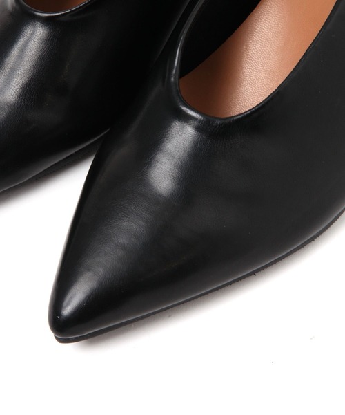 LEPSIM（レプシィム）の「ウェッジパンプス　589561（パンプス・レディース・ブラック/ガンメタ・LARGE/MEDIUM）」の19枚目の写真