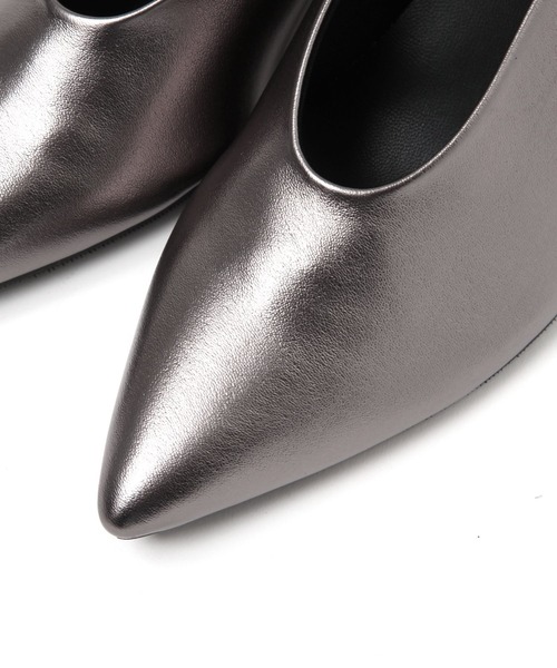 LEPSIM（レプシィム）の「ウェッジパンプス　589561（パンプス・レディース・ブラック/ガンメタ・LARGE/MEDIUM）」の21枚目の写真