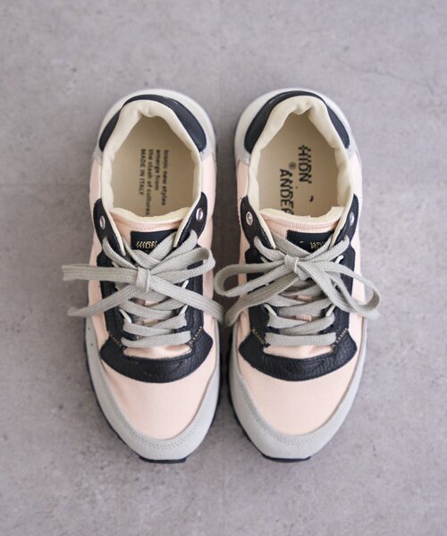 BEARDSLEY（ビアズリー）の「《HIDN ANDER》TENKEIスニーカー（スニーカー・レディース・ピンク・38/37/36/35/39）」の2枚目の写真