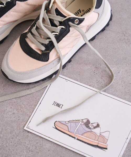 BEARDSLEY（ビアズリー）の「《HIDN ANDER》TENKEIスニーカー（スニーカー・レディース・ピンク・38/37/36/35/39）」の12枚目の写真