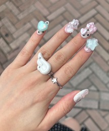 WEGO | WEGO/【2点セット】フェザーリング(リング)