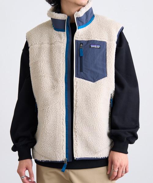 patagonia（パタゴニア）の「【Patagonia】23048/MS CLASSIC RETRO X VEST（ブルゾン・メンズ・グレイッシュベージュ/ベージュ・S/M/L/XS）」の5枚目の写真