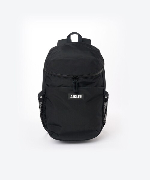 AIGLE（エーグル）の「撥水 リサイクルナイロン バックパック RP 大容量（バックパック/リュック・レディース・モスグリーン/ブラック・FREE）」の3枚目の写真