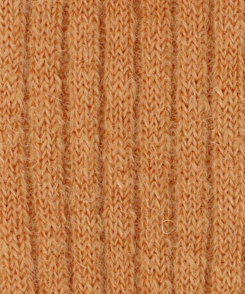 BEAUTY&YOUTH UNITED ARROWS（ビューティーアンドユースユナイテッドアローズ）の「モヘヤ リブ ソックス（ソックス/靴下・レディース・オレンジ/ネイビー/オフホワイト・FREE）」の4枚目の写真