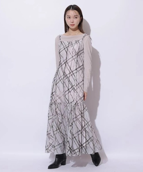 マイストラーダ　ワンピ マイストラーダ Mystrada タックスリーブマーメイドワンピース