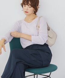 AMERICAN HOLIC | シアーリブプルオーバー(Tシャツ/カットソー)