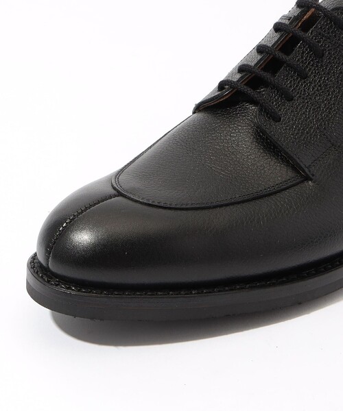 Crockett & Jones ブラック ドレスシューズ 8 E CROCKETT&JONES -Midhurst3- クロケット&ジョーンズ社にてWW2