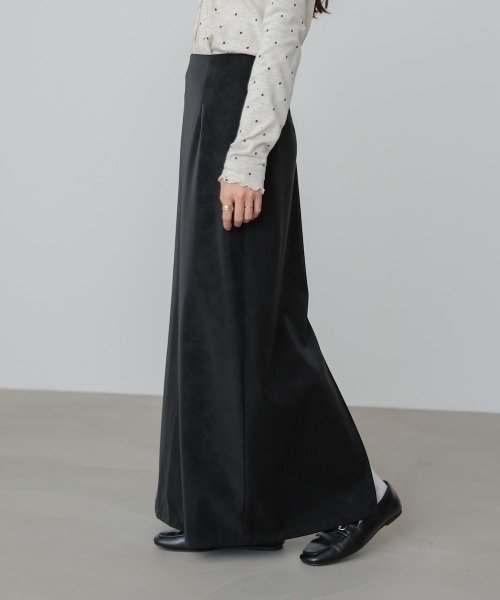 Bab(バブ)の「【S・Mサイズ展開】フェイクスエードスカート(スカート・レディース・ブラウン/ブラック・S/M)」の12枚目の写真