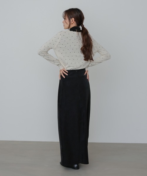 Bab(バブ)の「【S・Mサイズ展開】フェイクスエードスカート(スカート・レディース・ブラウン/ブラック・S/M)」の18枚目の写真