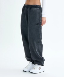 25 WS HIDDEN FLEECE /DCセットアップ対応ウエストゴムロゴワンポイント裏起毛スウェットパンツ