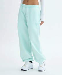 25 WS HIDDEN FLEECE /DCセットアップ対応ウエストゴムロゴワンポイント裏起毛スウェットパンツ