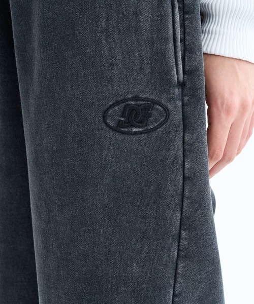 DC SHOES(ディーシーシューズ)の「25 WS HIDDEN FLEECE /DCセットアップ対応ウエストゴムロゴワンポイント裏起毛スウェットパンツ(スウェットパンツ・レディース・ブラック系その他/アンティークシルバー/ミント/グレイッシュベージュ・SMALL/LARGE/MEDIUM)」の9枚目の写真