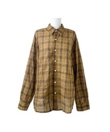 anyonemore（エニワンモア）の「anyonemore(エニワンモア)/チェック柄 オーバーサイズ ルーズフィット 長袖 シャツ/Woods Checkered Oversized Fit Long Sleeve Shirt（シャツ/ブラウス）」