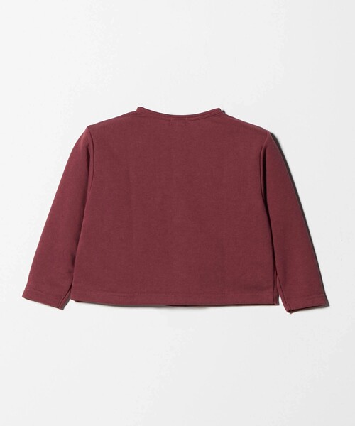 green label relaxing（グリーンレーベルリラクシング）の「ウラケ カーディガン / キッズ  100cm-160cm（カーディガン/ボレロ・キッズ・ナチュラル/ブラウン系/ワイン/ブラック・110cm/140cm/100cm/160cm/130cm/120cm/150cm）」の10枚目の写真