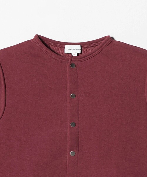 green label relaxing（グリーンレーベルリラクシング）の「ウラケ カーディガン / キッズ  100cm-160cm（カーディガン/ボレロ・キッズ・ナチュラル/ブラウン系/ワイン/ブラック・110cm/140cm/100cm/160cm/130cm/120cm/150cm）」の11枚目の写真