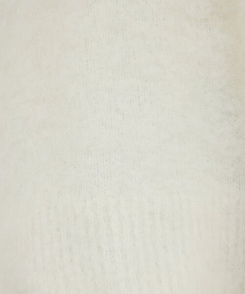 GALLARDAGALANTE（ガリャルダガランテ）の「ブラッシュVネックニット（ニット/セーター・レディース・ホワイト/ライトグレー/オレンジ・FREE）」の17枚目の写真