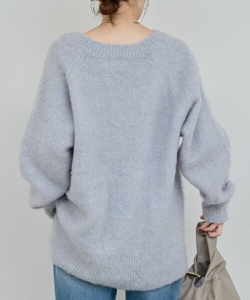 GALLARDAGALANTE（ガリャルダガランテ）の「ブラッシュVネックニット