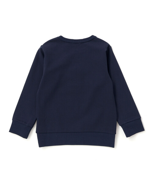 WASK（ワスク）の「ロゴ刺しゅうトレーナー(100~160cm)（スウェット・キッズ・ネイビー/グリーン・160cm/150cm/140cm/130cm）」の5枚目の写真