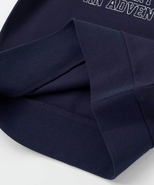 WASK（ワスク）の「ロゴ刺しゅうトレーナー(100~160cm)（スウェット・キッズ・ネイビー/グリーン・160cm/150cm/140cm/130cm）」の10枚目の写真