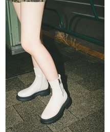 ♦︎DIESEL♦︎ coolに￼綺麗目 オフホワイト☆エンジニアブーツ 39