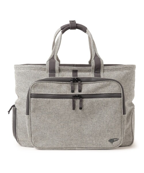BEAMS GOLF(ビームスゴルフ)の「NSG-COTTON CANVAS ボストンバッグ2(ボストンバッグ・メンズ・ブルー/グレー・ONE SIZE)」の1枚目の写真