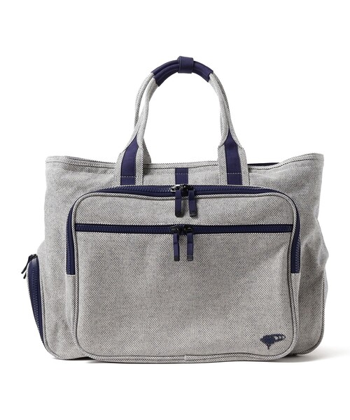 BEAMS GOLF(ビームスゴルフ)の「NSG-COTTON CANVAS ボストンバッグ2(ボストンバッグ・メンズ・ブルー/グレー・ONE SIZE)」の13枚目の写真