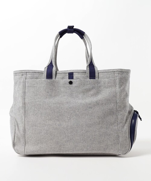 BEAMS GOLF(ビームスゴルフ)の「NSG-COTTON CANVAS ボストンバッグ2(ボストンバッグ・メンズ・ブルー/グレー・ONE SIZE)」の15枚目の写真