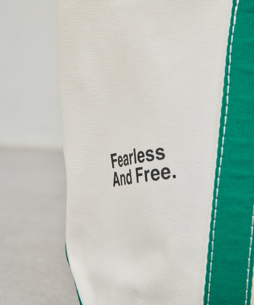GALLARDAGALANTE（ガリャルダガランテ）の「メッセージキャンバストート（トートバッグ・レディース・ブラウン/グリーン・FREE）」の10枚目の写真