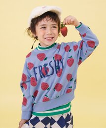 BREEZE（ブリーズ）の「【WEB限定/ジュニア対応】レトロ総柄トレーナー（スウェット・キッズ）」