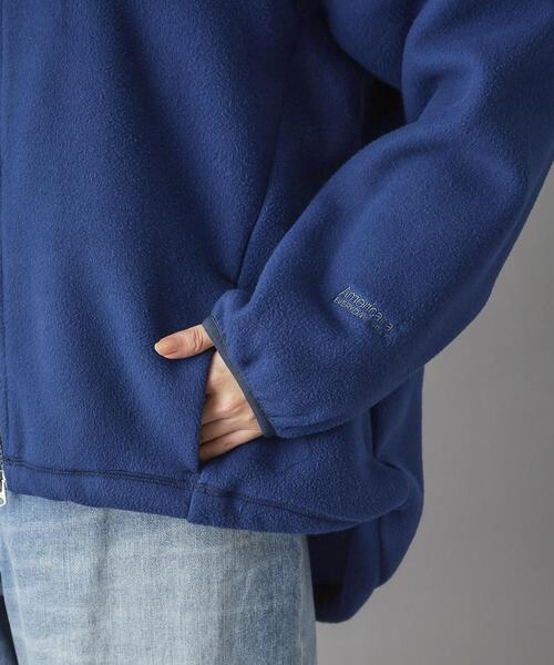 AMERICANA（アメリカーナ）の「Americana（アメリカーナ）フリースZIPパーカー（パーカー・レディース・キャメル/ネイビー・00）」の20枚目の写真