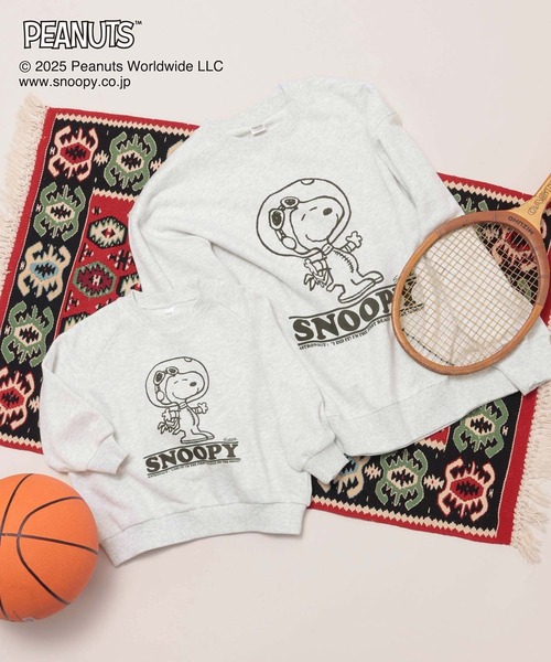 GLOBAL WORK（グローバルワーク）の「PEANUTS/スウェット/593417（スウェット・キッズ・ブルー系その他/ダークグレー/グレー・130cm/150cm/160cm/140cm/110cm/100cm/120cm）」の4枚目の写真