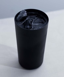 kuros'（クロス）の「【kuros'オリジナル】江戸の薄硝子 ストレートグラスタンブラー ブラックマット 黒箱入り（食器）」
