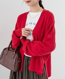 refinedworks | 【refinedworks】しっとりとした上品な質感の デイリーニットカーディガン(カーディガン/ボレロ)