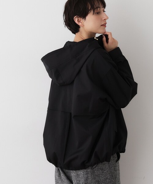 Dessin（デッサン）の「【洗える】裾ドローコード付きマウンテンパーカ（その他アウター・レディース・ブラック/ナチュラル/ブラウン系その他・03/02/01）」の7枚目の写真