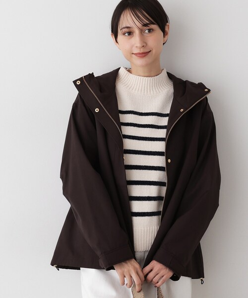 Dessin（デッサン）の「【洗える】裾ドローコード付きマウンテンパーカ（その他アウター・レディース・ブラック/ナチュラル/ブラウン系その他・03/02/01）」の11枚目の写真