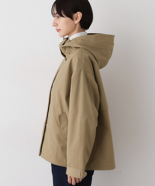 Dessin（デッサン）の「【洗える】裾ドローコード付きマウンテンパーカ（その他アウター・レディース・ブラック/ナチュラル/ブラウン系その他・03/02/01）」の20枚目の写真