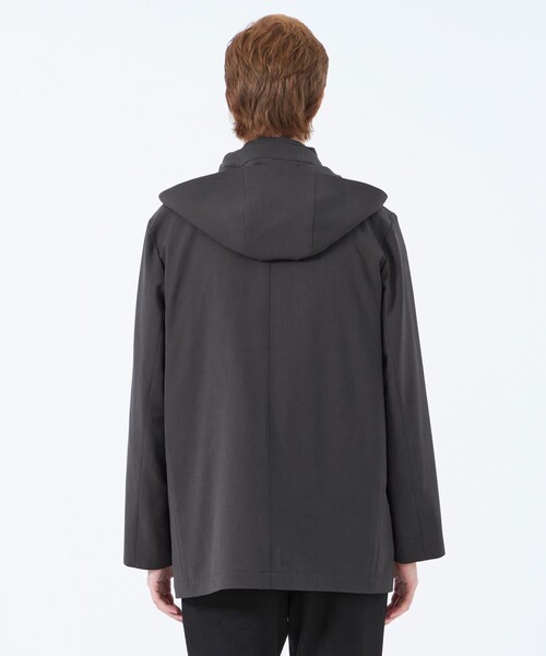 MACKINTOSH PHILOSOPHY(マッキントッシュ フィロソフィー)の「メランジツイル BELFAST(ベルファスト)ショート(ブルゾン・メンズ・ダークネイビー/チャコールグレー・38/42/40)」の8枚目の写真