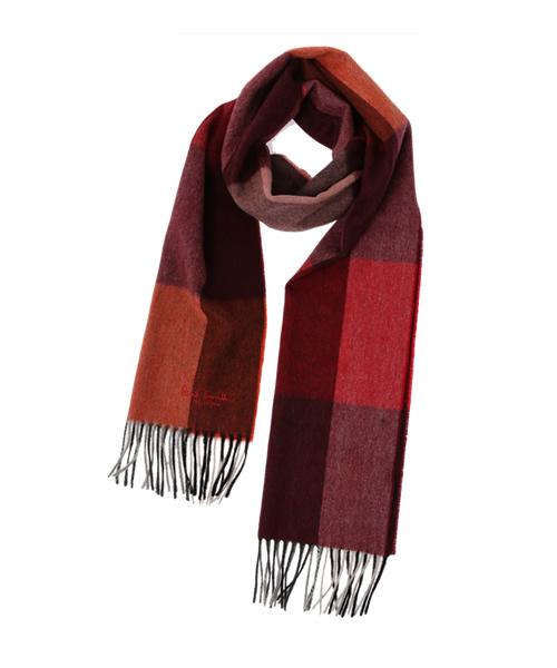 Paul Smith ブロックチェックカシミヤ100%マフラー 楽天市場】Paul Smith ポールスミス メンズ レディースおしゃれ